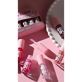 Set De 6 Aceites Para Labios Lip Glow Oil Gloss Hidratante