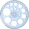 Full Circle Template Plastic Round Protractor, 360 Degree for Painting