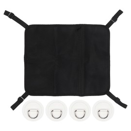 Paddleboard Mesh Bag Paddle Board Deck Bag Kayak Paddle Surf Deck Bag with 4pcs Sticker