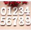 (biguddo) Bigood Numbers Object rakki-nanba-uedyingu Interior Number Wooden Numbers Display