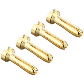 G-Force GA053 0.2 inch (4 mm) Banana Plug, Pack of 4