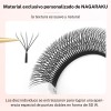 Nagaraku Extensiones De Pestañas Cifrado 5d W Shape