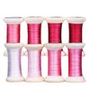 MINGGUXIUYI Natural 100% Mulberry Silk Handmade Embroidery Thread,8 Spools Each