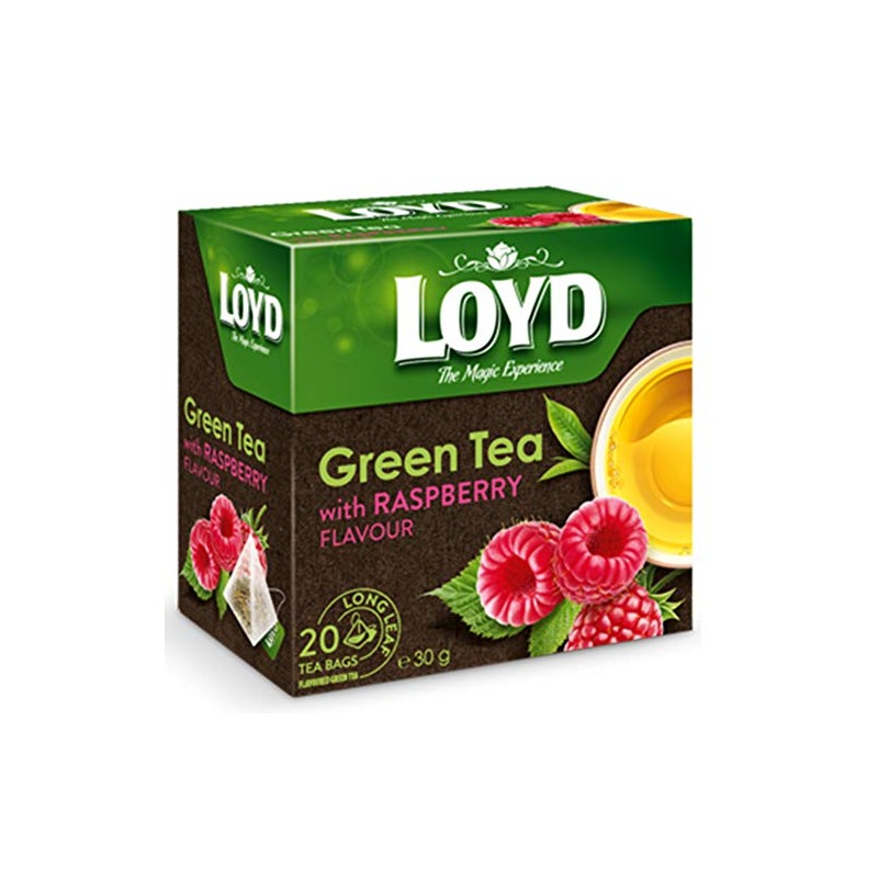 Loyd Green Tea with Raspberry Flavour Fruit Tea