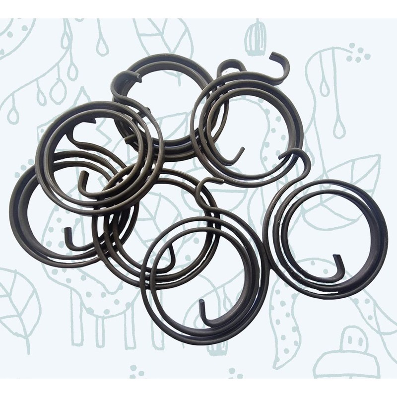 Universal Hardware 6 Pack 2.5 Turns Coil Door Handle Spring