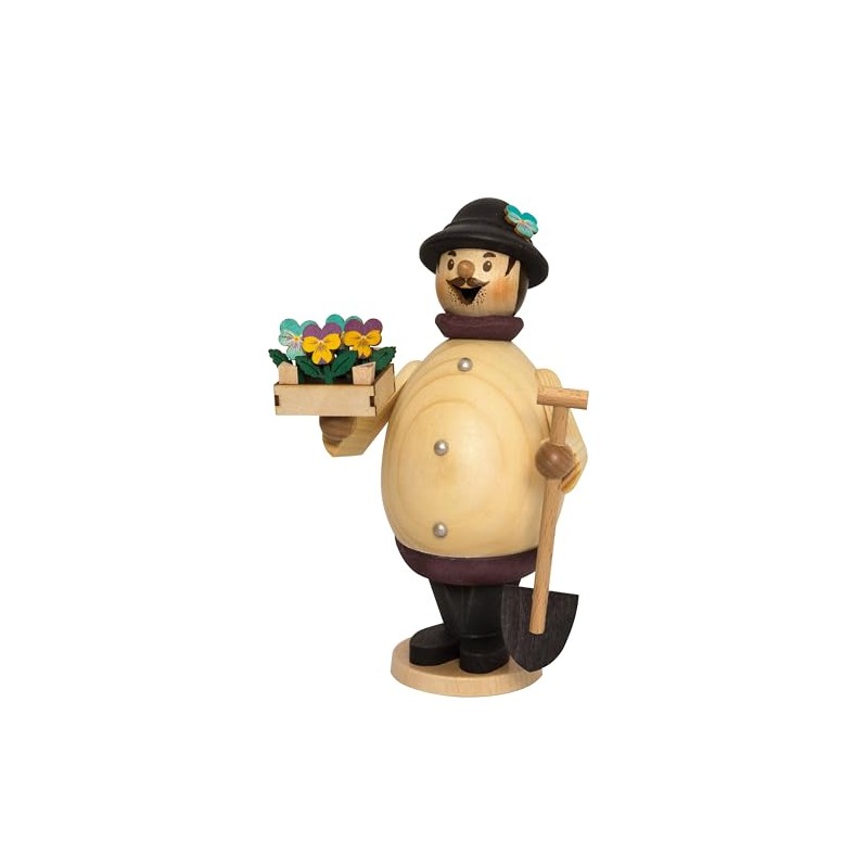 Woodturning Kuhnert - Smoker / Incense Figure Made of Wood