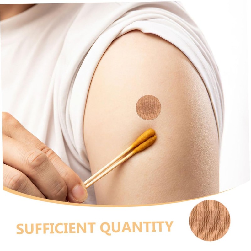 Ipetboom Scar Tape Magnetic Bandage Patches 50pcs Round Fingers Breathable