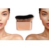 Rose Gold Kabuki Tan Brush Make-up Luxury Synthetic Applicator for