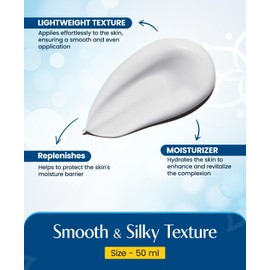 Supplinda - Face Moisturizer Retinol Cream, Day & Night Moisturizing Cream, Collagen & Hyaluronic Acid, Hydrates & Locks in Moisture, Green Tea Scented Facial Moisturizer for Men and Women - 50ml