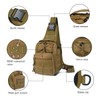 flintronic Tactical Shoulder Bag, Tactical Molle Sling Chest Pack, Laptop