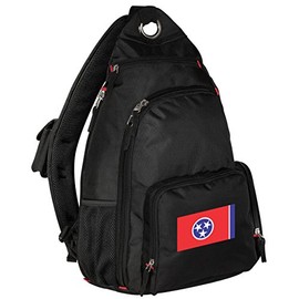 Broad Bay Tennessee Backpack Single Strap Tennessee Flag Sling Backpack