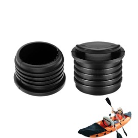 Hezhou® Pack of 2 Kayak Plugs Kayak Plugs Kayak Scucker Plugs Bungs Stopper Boat Drain Plug Kayak Drain Plug Accessories Kayak Accessories for Kayak, Canoe, Boat, Plug Replacement (2, 40 mm)