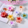 Flower Hair Clips, Pack of 8 Flower Hair Clips, Flower