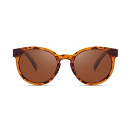 GREENTREEN Wooden Sunglasses for Men Women: Polarised Lenses - Polarized Sunglasses for Driving Hiking Fishing - Driver Hiker Anglers - UV400 Protection (light brown)