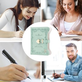 Diary With Lock And Key, Heart Shaped Lock Notebook With Lock, Secret Diary For Girls, Notebook With Lock And Key, Secret Lockable Notebook, PU Leather Cover Personal Planner Organizer Journal