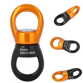 Aluminium Magnesium Alloy Climbing Swing Arm Swivel Outdoor Climbing Universal Wheel Carabiner Rotation Pin
