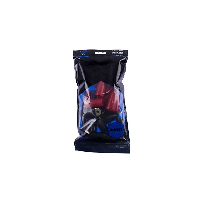 Raptor R114RT MID SERIES - 1/0 AWG Gold Ring Terminals