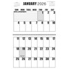 Large Print Wall Calendar 2025 Letter Size