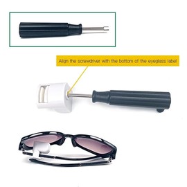 Bafnsiji Eyeglass Anti-Theft Tags, Magnetic Security Tags, Security Tags Tools, Eyeglass Anti-theft Tags with Mall Details, Optical Shop, Acoustically Magnetic 58KHZ, 10pcs