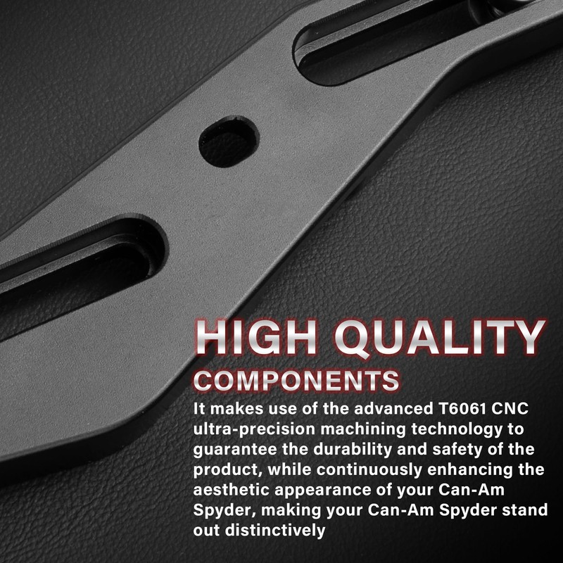 Adjustable Windshield Brackets Fit for Can-Am Spyder F3-T F3-L Windscreen