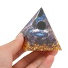Crystal Pyramid Exquisite Beautiful Pyramid Power Stone Ornament for Desks