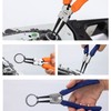 WISEPRO Set of 4 Precision Circlip Pliers, 7-inch Snap Ring