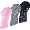 YOULIKE 3 Pairs Non Slip Yoga Pilates Socks Martial Arts
