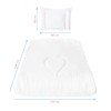 Baby Comfort Deep Sleep 150x120 cm Duvet and Pillow Filling