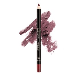Radiant Professional Waterproof Lip Liner Pencil - Long Lasting Lip Liner for Defined Lips - Soft & Creamy Lipliner with Vitamin E - 1.20 gr, (16 PLUM)