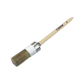 MAKO ELITE Glaze Ring Brush, No.8 Size, Brown