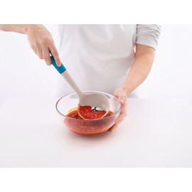 Lekue Sauce Roller Kitchen Ladle, Green/White