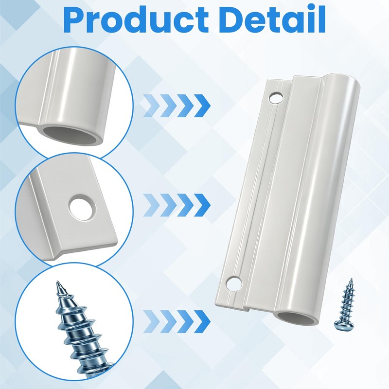 Upper Screen Door Hinge Leaf, Compatible with Anderson Screen Doors