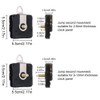 AUXSOUL 25PCS Clock Mechanism Kit Clock Movement Parts Replacement Repair
