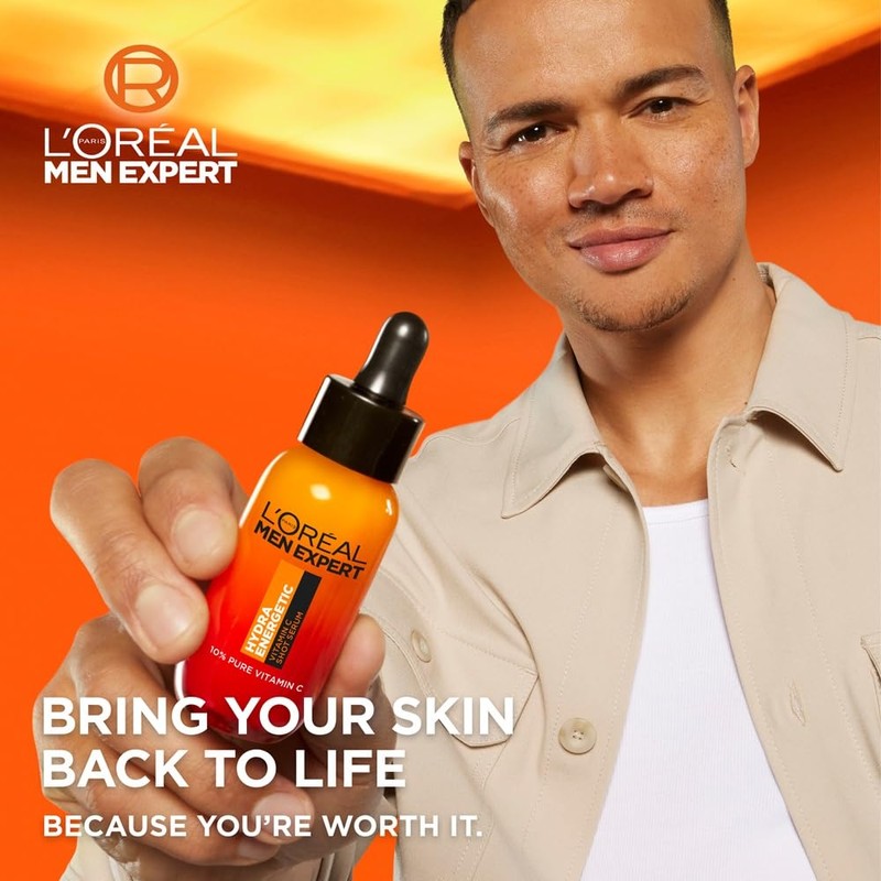 NEW L'Oréal Men Expert Hydra Energetic 10% Pure Vitamin C