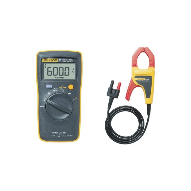 Fluke 101/i400E Pocket Size Multimeter with Current Clamp Kit