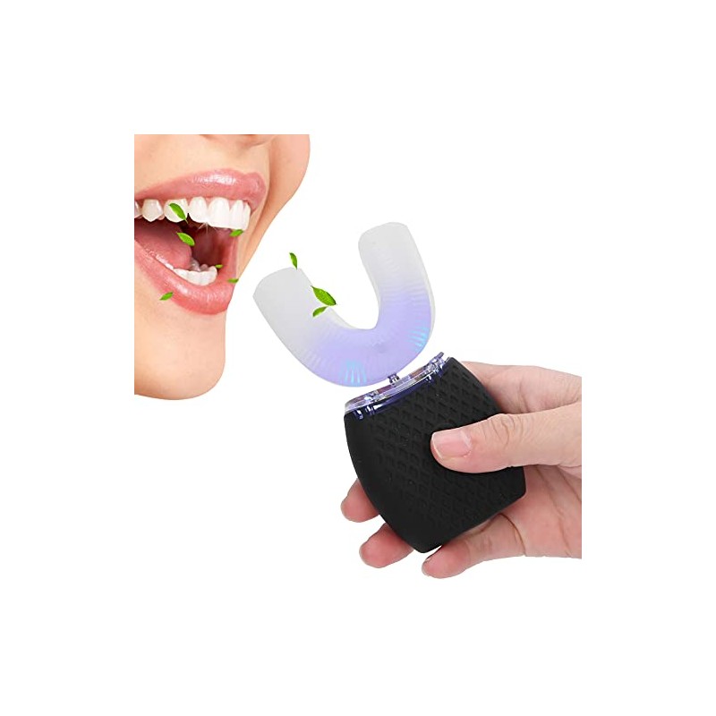Cepillo de Dientes Eléctrico Recargable en Forma de U, Cepillo