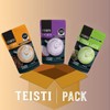 Teisti Pack- Matcha, Taro y Chai Latte