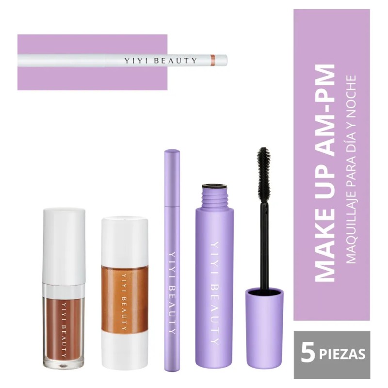 Kit Make Up Día/noche Sunshine Yiyi Beauty Rutina 5 Minutos