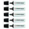 STABILO Boss Original Highlighters Pack of 5 Pastel Chisel Tip