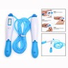 Itian Digital Adjustable Lightweight Jump Rope (Blue, White) with Calorie