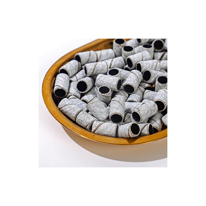 TP 100pcs Professional Sanding Bands Nail Manicure #240 Grit File