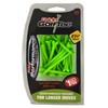 Pride Performance 2-3/4" Matte Finish Golf Tees, Green 30 count