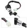 Qiilu Universal Car Motorcycle 6-Wire in 9 pin plug Ignition