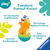 Ravensburger Play+ 4874 Musical Standing Up Spinning Top: Capybara, Roly-Poly,