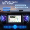 Haudio 7 Inch Double Din carplay Screen,with Wireless CarPlay and