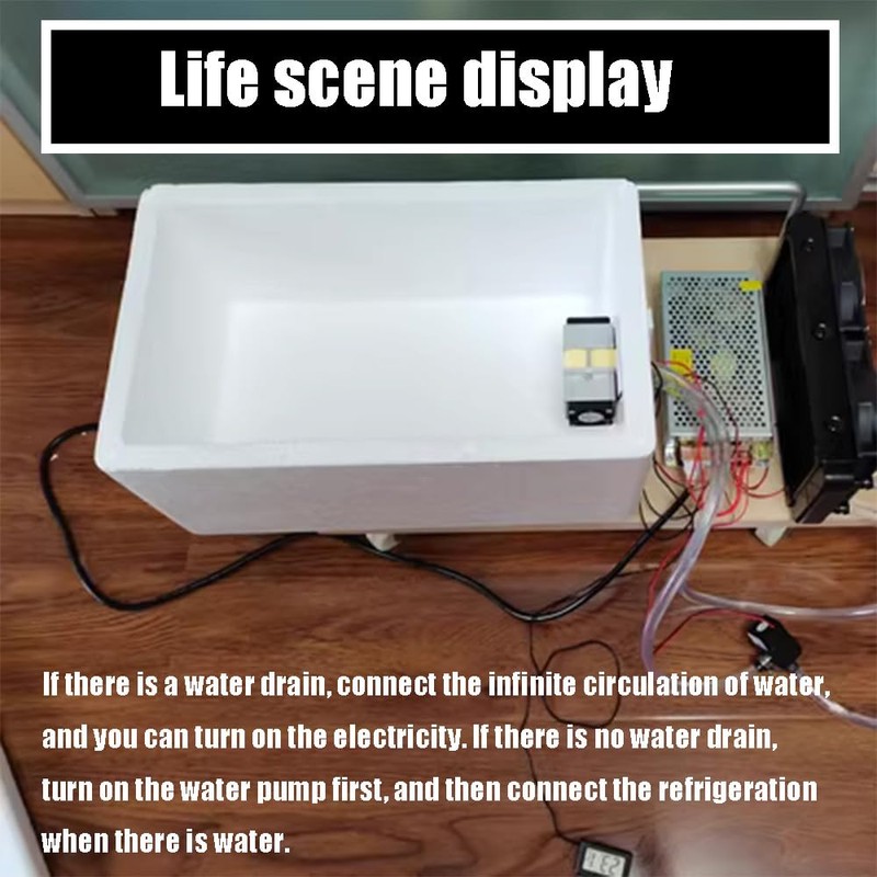 144W Semiconductor Refrigeration Cooler Kit - DIY Peltier Cooler 12V