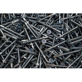 (100) Phillips Flat Head 1/4-20 x 2-3/4 Self-Drilling Reamer Wing Screws Tek