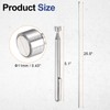 HARFINGTON 2pcs Telescoping Magnetic Pickup Tool 3LB Stainless Steel 5.1"