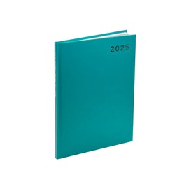 2025 Diary A4 / A5 / A6 Diary Page A Day Desk And Week To View Diary Pastel Colour Diaries Organiser For Student, Teacher, Home, Office, Business Year Planner (Green, A5 Week To View)