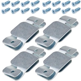 Etroshare 8pcs Large Sofa Connector Plug Couch Universal Stainless Steel Sofa Connector Furniture Connection Locking Couch Brackets